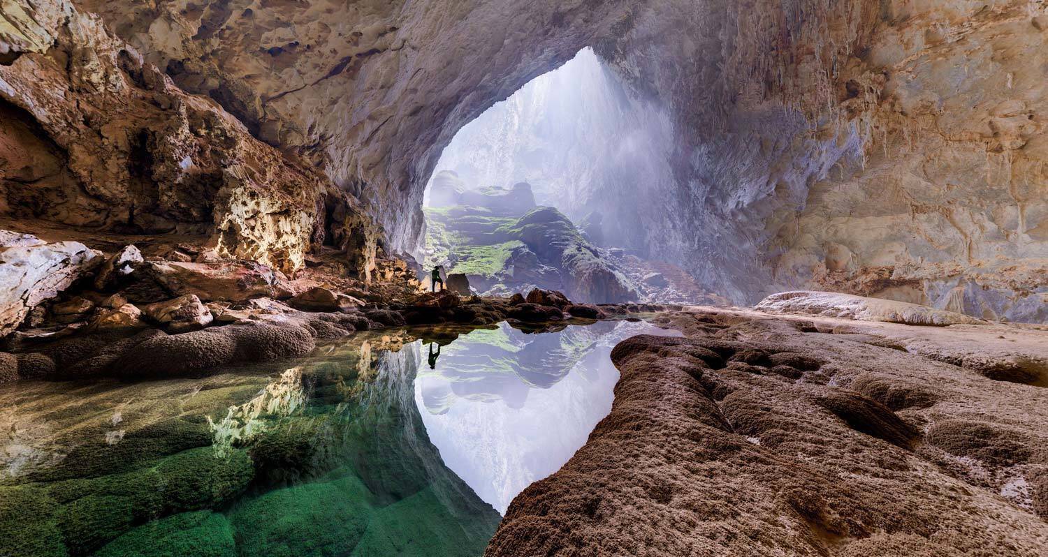 At over 5 miles long, the Son Doong Cave in Vietnam is the largest cave in the world, but it wasn't discovered until 1991. It's large enough to house a 40-story skyscraper.