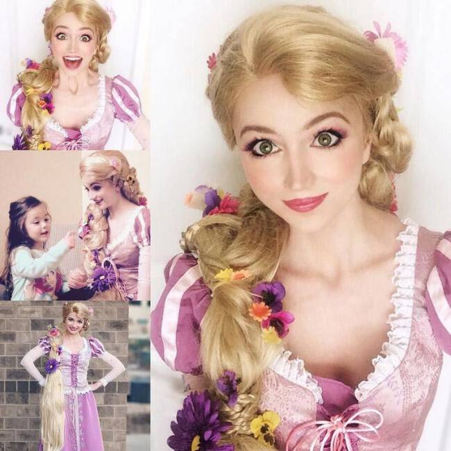 Αυτή η υπέροχη κοπέλα ντύνεται πριγκίπισσα για να προσφέρει εθελοντικά χαρά στα άρρωστα παιδάκια