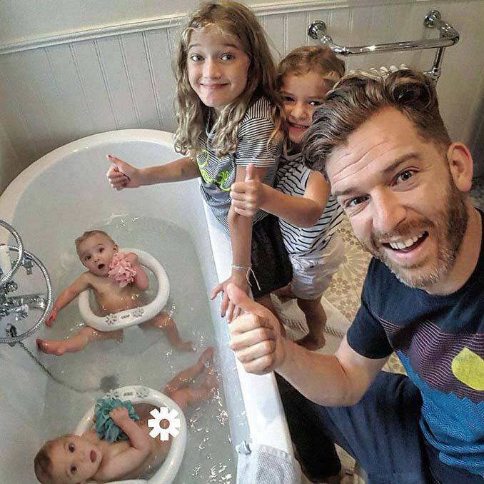 Πατέρας 4 κοριτσιών κατακτά το Instagram με τις τρελές φωτογραφίες της καθημερινότητας του (12)