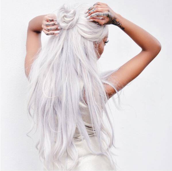If you have long hair, achieving the white color may be tedious and take longer than you anticipated. 
