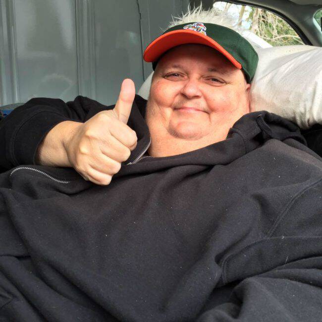 Roger has a lot of physical therapy ahead of him, but he <a href="http://www.bakersfield.com/news/man-gains-new-life-after-losing--pound-tumor/article_5cab5ba6-c894-5c2b-9beb-761b679986e7.html" target="_blank">said</a>, "I never want to see that armchair again." In fact, he's planning on trading it in for a loveseat that he can share with his wife!