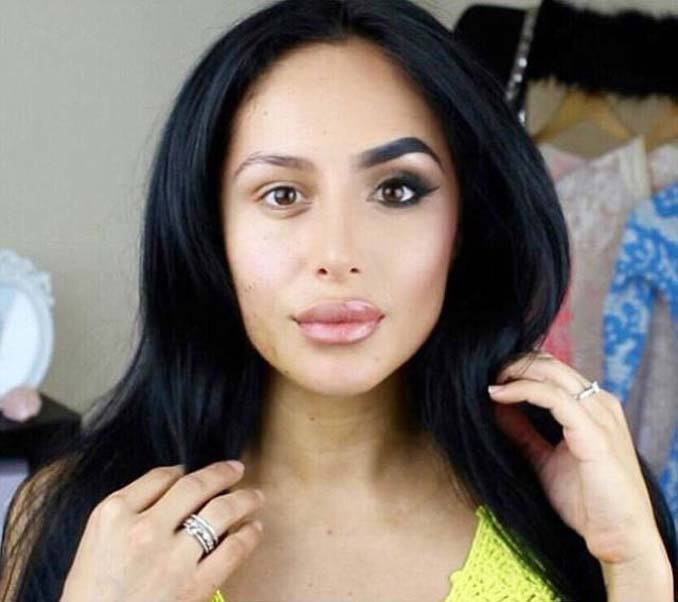Make up artist ξεκίνησε μια πρόκληση που δείχνει την ομορφιά των γυναικών πριν και μετά το μακιγιάζ (4)