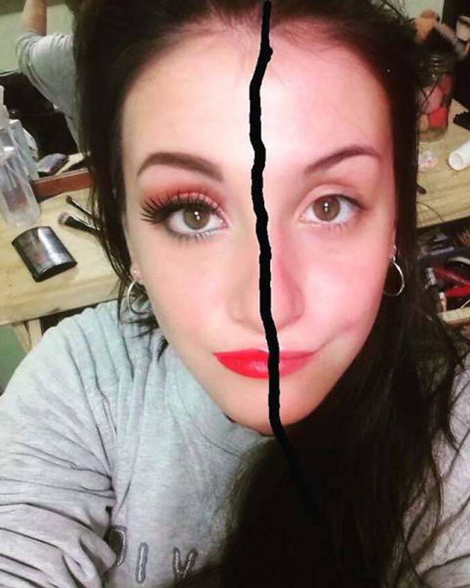 Make up artist ξεκίνησε μια πρόκληση που δείχνει την ομορφιά των γυναικών πριν και μετά το μακιγιάζ (15)