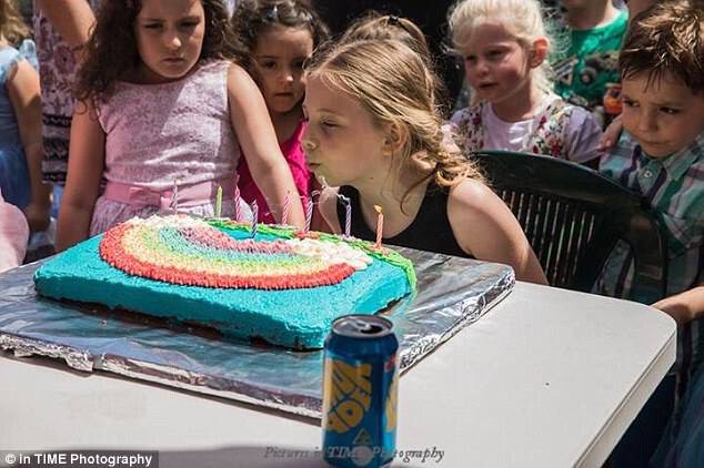 Mia was completely taken by surprise when she realised that the big birthday in the park was for her, and that everyone there wanted to be her friend 