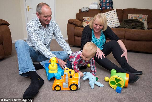 Life on hold: The couple spent £80,000 on fertility treatment and almost gave up in 2010 because of the emotional trauma they'd endured with Louise's miscarriages