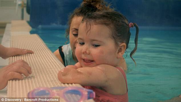 One of the activities that Harmonie in particular loves is swimming, according to her parents