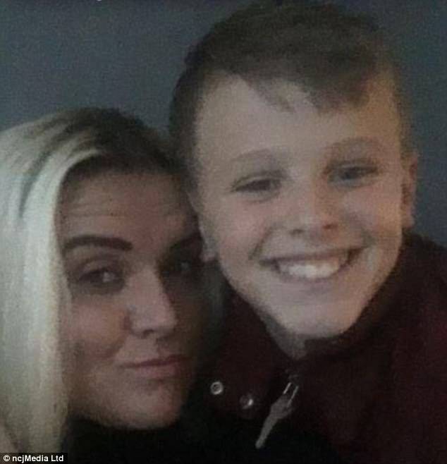 Ashley Tomlin and her ten-year-old son Jak Fada (pictured together) died within just weeks of one another