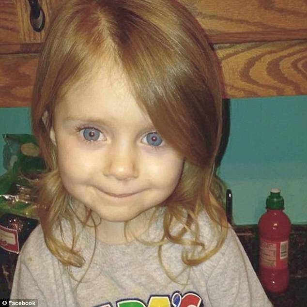 Three-year-old Lacey Jayne was in a horrific car accident that almost left her dead while coming home from Christmas shopping with her family in Alabama 