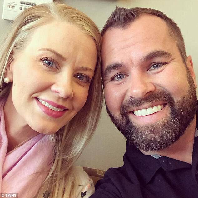 Expecting: Jamie Scott, (left) fell pregnant after taking fertility medication and tests showed her hormone levels were high, indicating a possible multiple birth