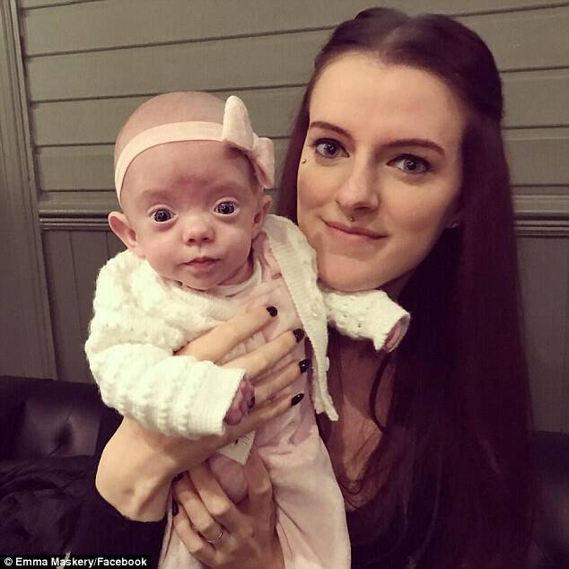 Emma Maskery had  had six miscarriages before falling pregnant with Roux and described her daughter as 'my miracle'
