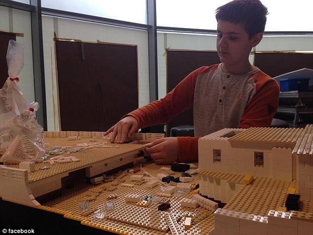 Brynjar says the process of building the model has helped him in school and forming friendships