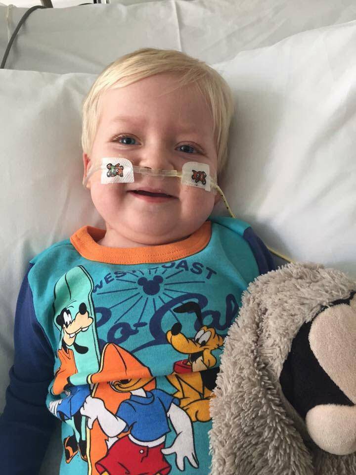  The family of an ill tot have compared him to Jesus after he made a miraculous recovery over Easter